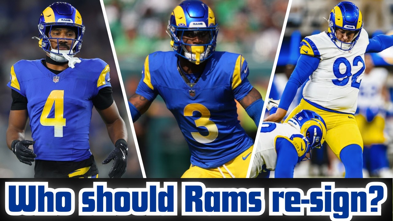 L.A. Rams 2026 Free Agent Players! Who should be re-signed? + NEW Logo & Uniforms update