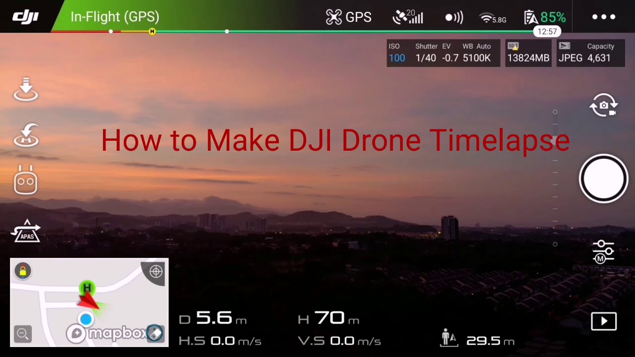 dji mavic air timelapse