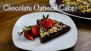 Amazing Oatmeal Cake With Chocolate And Banana | No Gluten, No Sugar | Healthy Dessert