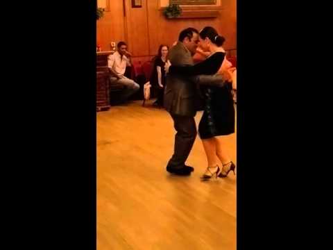 Ruth Hernandez & Jon Tariq. Milonga Demo