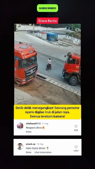 Almost Run Over! Horrific Incident on Highway Caught on Camera