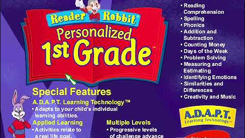 PC Longplay - Reader Rabbit Demo and Previews Part.2 of 3