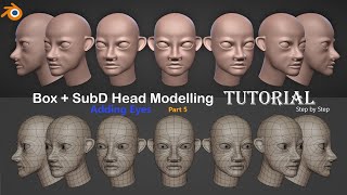 Box + Subdivision Head Modelling Tutorial | Blender | Part 5