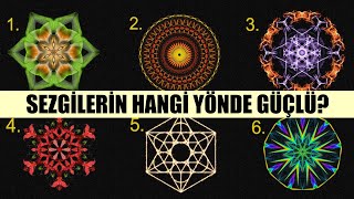 Sezgi̇leri̇n Hangi Yönde Güçlü Mandala Ki̇şi̇li̇k Testi̇