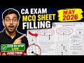 CA Foundation,Intermediate &amp; Final May 2026: Answer Sheet Filling Guide (Step-by-Step LIVE)