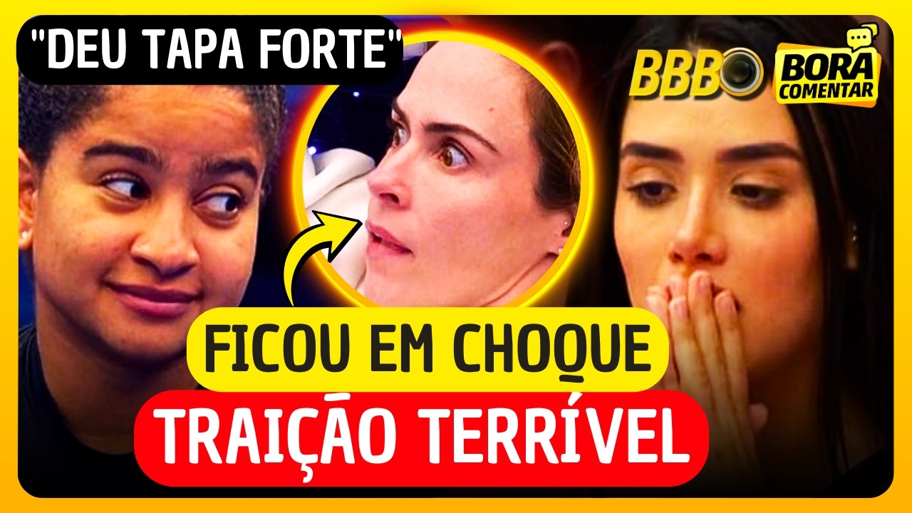 ⛔😱BBB26 CONFUSÃO NA MADRUGADA Milena CAUSA RACHA e TRAIÇÃO entre Jordana e Marciele ACABA MAL