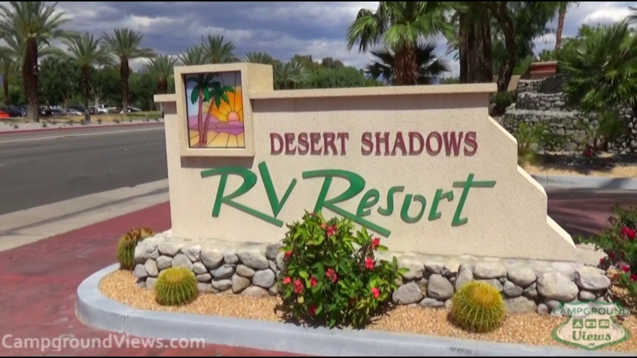 Desert Shadows RV Resort Cathedral City California CA YouTube