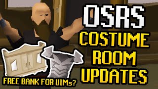 RuneScape For Dummies: POH Storage - Free Storage For UIMs? - OSRS Costume Room Rework/Update