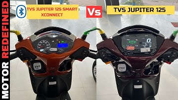 2023 TVS Jupiter 125 All Smart XConnect Vs Standard Model Comparison | Value for Money Kaun Hai??