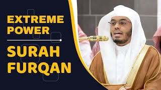 Extremely Powerful Recitation from Surah Furqan | Sheikh Yasser al-Dosari | #ياسر_الدوسري