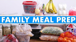 Healthy Family Meal Prep for the Week! - Mind Over Munch