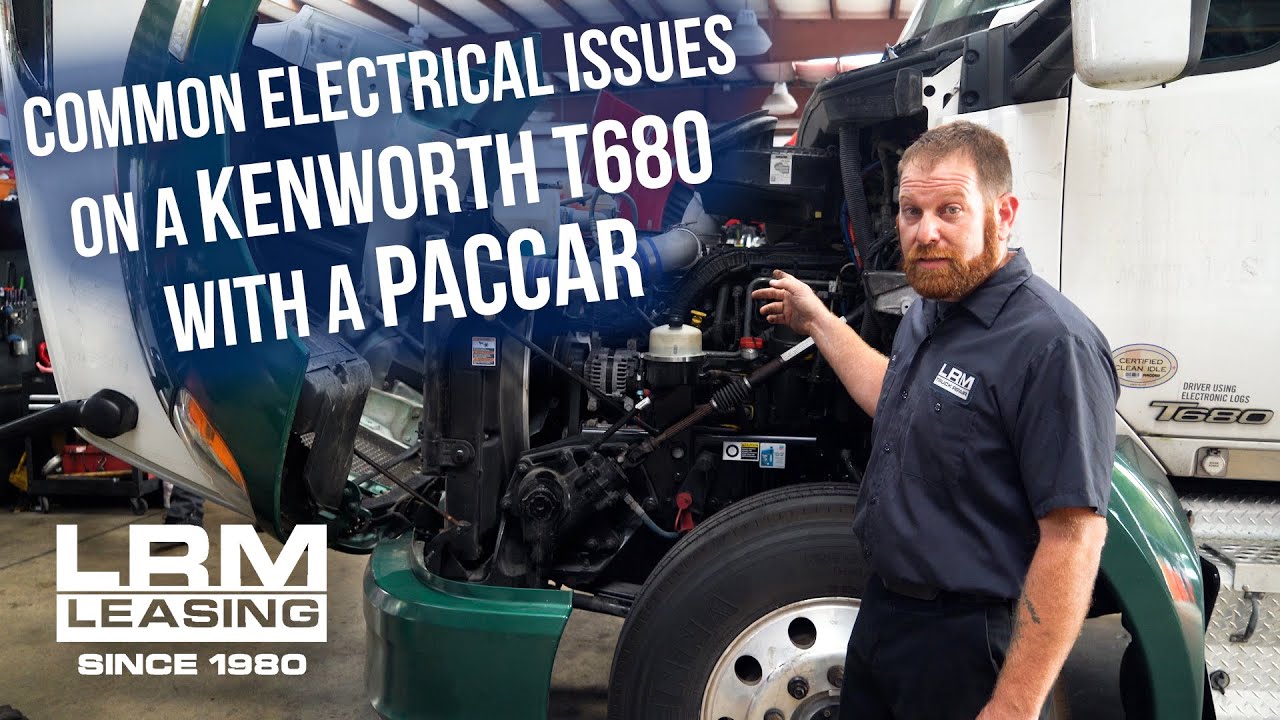 Common Electrical Issues on a Kenworth T680 With a Paccar Engine YouTube