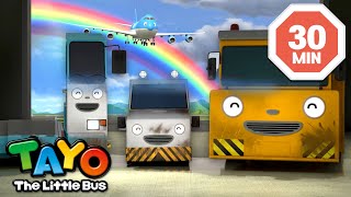 Download Lagu 🎞️🛫 Airport Vehicles Stories l Tayo S7 English Episodes | Tayo the Little Bus MP3