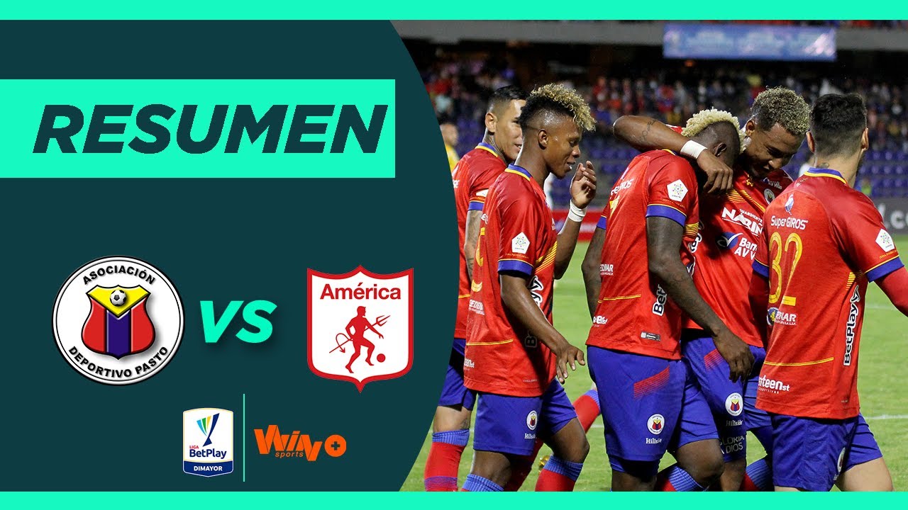 Pasto vs América (Goles y Highlights) Liga BetPlay Dimayor 2022-1 ...