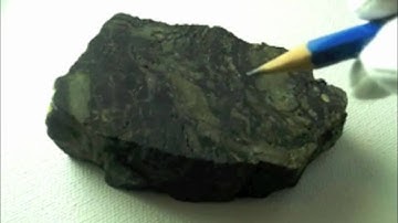 Almost pure Uraninite sample