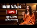 Divine satsang live with pujya sadhviji  6 may 2024  sacred garden at parmarth niketan
