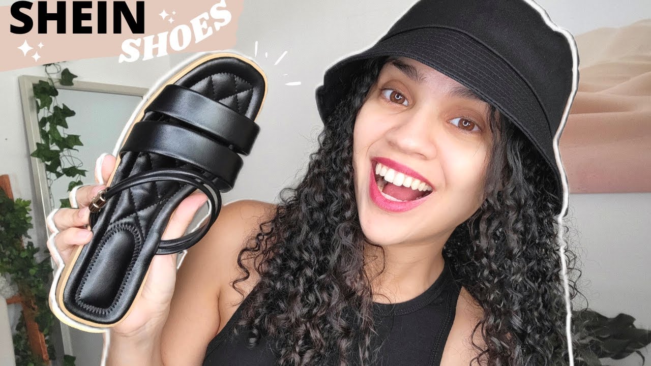 Shein Haul de Zapatos 🩴 baratos (sandalias / chanclas) Unboxing Shein  Shoes Verano 2021 - YouTube