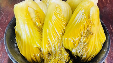 Cách làm dưa cải chua giòn ngon lên màu tự nhiên không cần phơi nắng