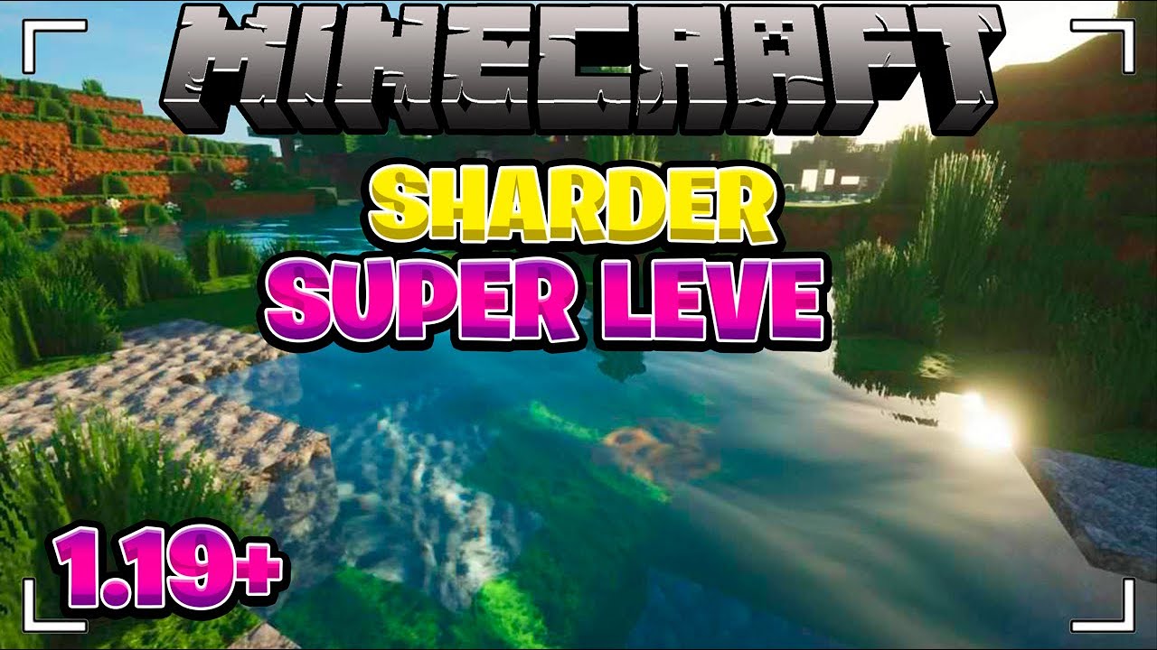 🔥🔥 Shaders LEVE E REALISTA PARA CELULAR NO Minecraft PE 1.20+❗❗❗ 