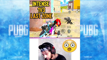 🔥Last Zone God Level Squad Wipe 😫| Pubg 1vs4 Clutch | Solo Vs Squad Gameplay | #shorts #short #bgmi