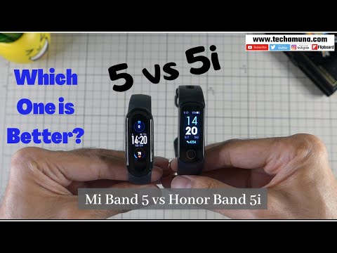 Xiaomi Mi Band 5 vs Honor Band 5i. Which one is the better fitness tracker?