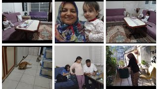 Yi̇ne Bi̇r Eki̇p İşi̇ Yi̇ne Bi̇r Proje Annemde Akşam Oturmasi Balkon Temi̇zli̇ği̇