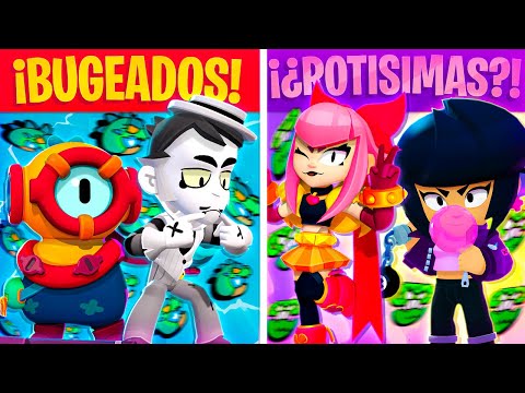 🥵 ¡USALOS YA! LOS 10 BRAWLERS MÁS ROTOS DEL NUEVO MODO DE *GODZILLA* EN BRAWL STARS 🐲