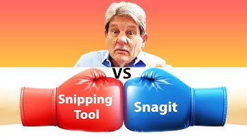Snipping Tool vs. SnagIt