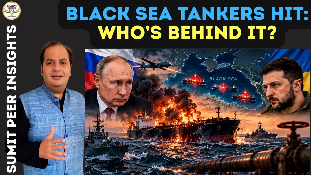 Black Sea Tankers Hit: Who’s Behind It? || SUMIT PEER