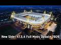 New Sider V7.3.4 Full Mods Update 2026 - PES 2021 &amp; Football Life 2026