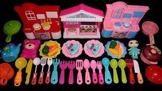 4 Minutes Satisfying with Unboxing Hello Kitty Beautifull Kitchen Cooking Playset l Asmr