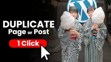 How to Duplicate / Clone any Post / Page in WordPress | WordPress Tutorial for Beginners