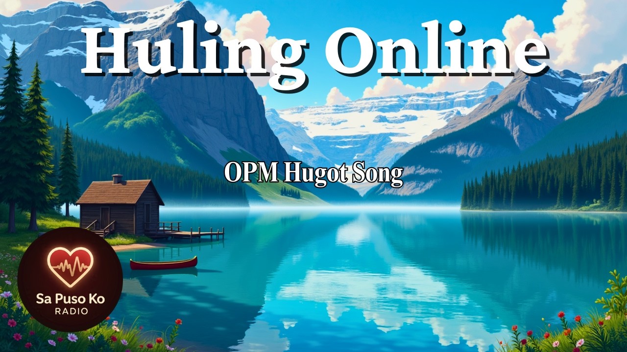 💔 OPM Hugot Song • Huling Online (Lyrics) • Isang Mensahe Lang Sana 💔