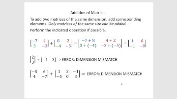 When NOT to Use the TI-84 Calculator to Perform Matrix Operations in Section 9.7  (Section 9.7 – Par