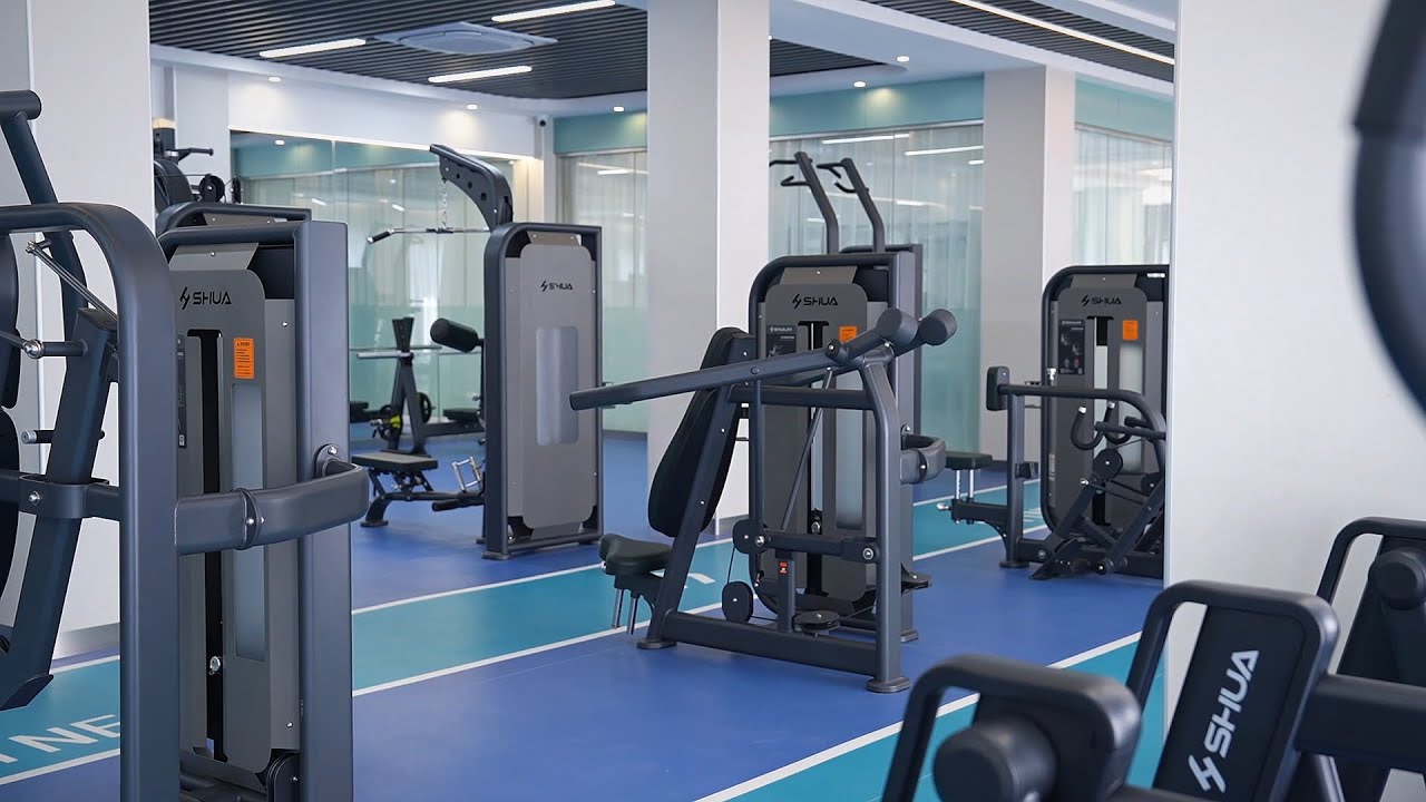 SHUA Fitness has successfully completed another gym project! - YouTube