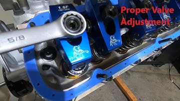Proper Hydraulic Cam Valve Adjustment