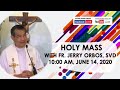 Live 10:00 AM Sunday Mass with Fr Jerry Orbos SVD  - June 14, 2020  | Solemnity of Corpus Christi