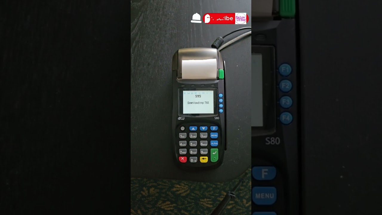 Outline Video How to Fix Firmware Issue - PAX S80