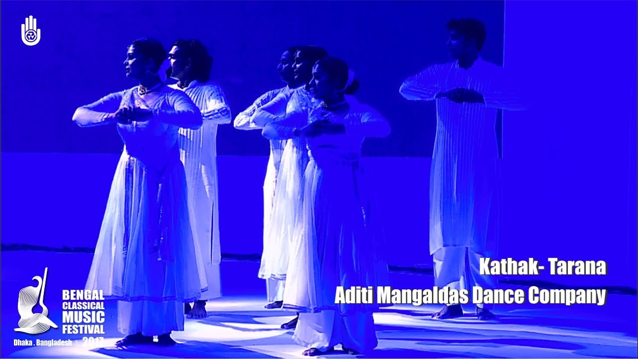 Kathak  Tarana I Aditi Mangaldas Dance Company  I  Live at BCMF 2017