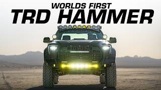 We built the Craziest Widebody Tundra EVER - THOR our TRD Hammer