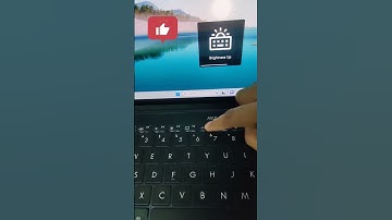 How to turn on/off backlit keyboard on Asus laptop #shots #zenbook