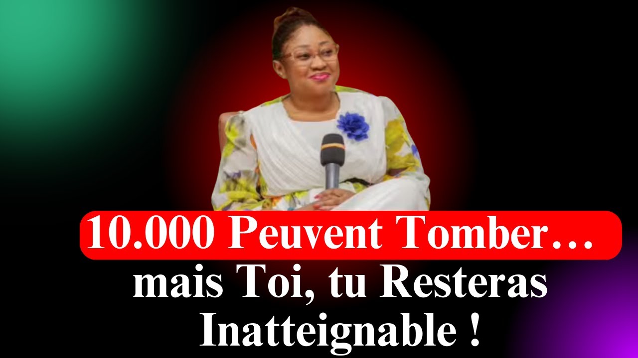 10.000 peuvent tomber… MAIS TOI, TU RESTERAS INATTEIGNABLE ! Pasteur Joelle Kabasele