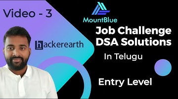 Number Line Jumps DSA Solution Explained | MountBlue Job Challenge | HackerRank | Video Series