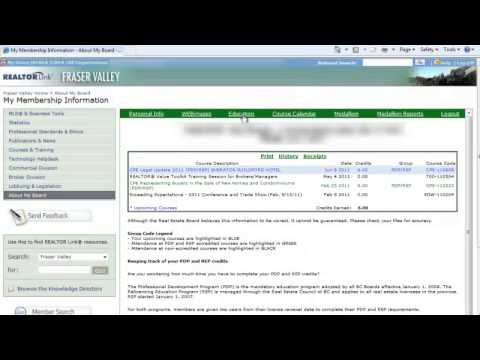 How to find your PDP course credits on REALTOR Link®.