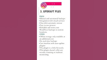 Top 5 WordPress Backup Plugins | iTech Insight