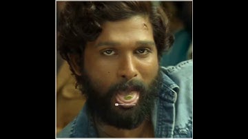 Pushpa Allu Arjun Status | pushpa movie status #shorts