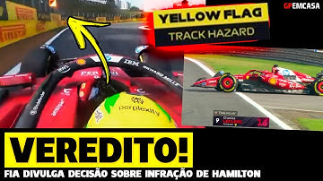 🚨URGENTE: FIA DIVULGA VEREDITO SOBRE INFRAÇÃO DE HAMILTON EM INTELAGOS | FÓRMULA 1 | GP EM CASA
