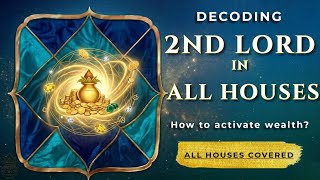 2nd LORD in all HOUSES l wealth activation