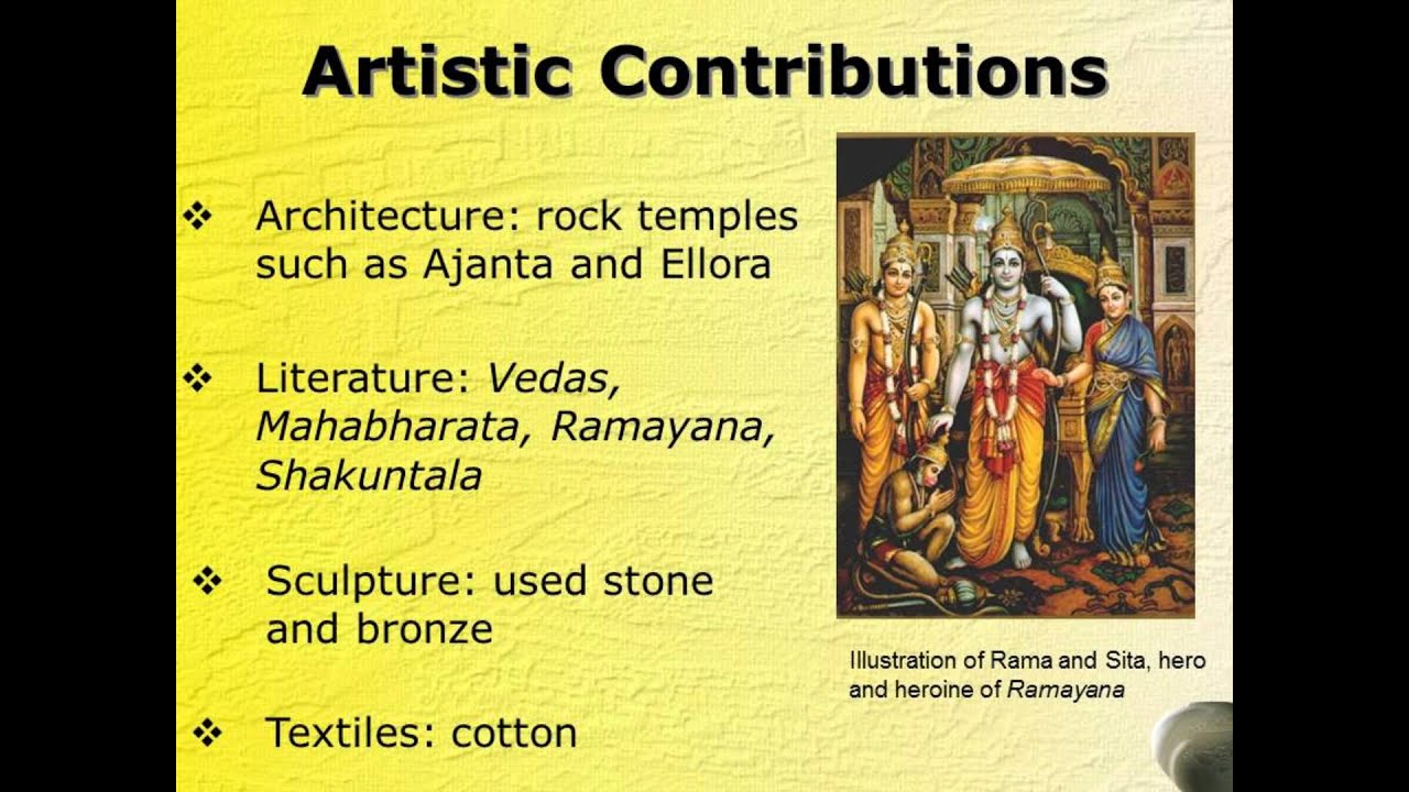 Scientific and Artistic Achievements Part 1    India