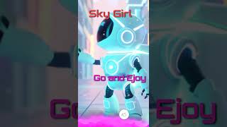 Sky Girl-🎧Sky Dance🎧#skygirlmusic #futuristicsounds #synthwavelove #edmmusic